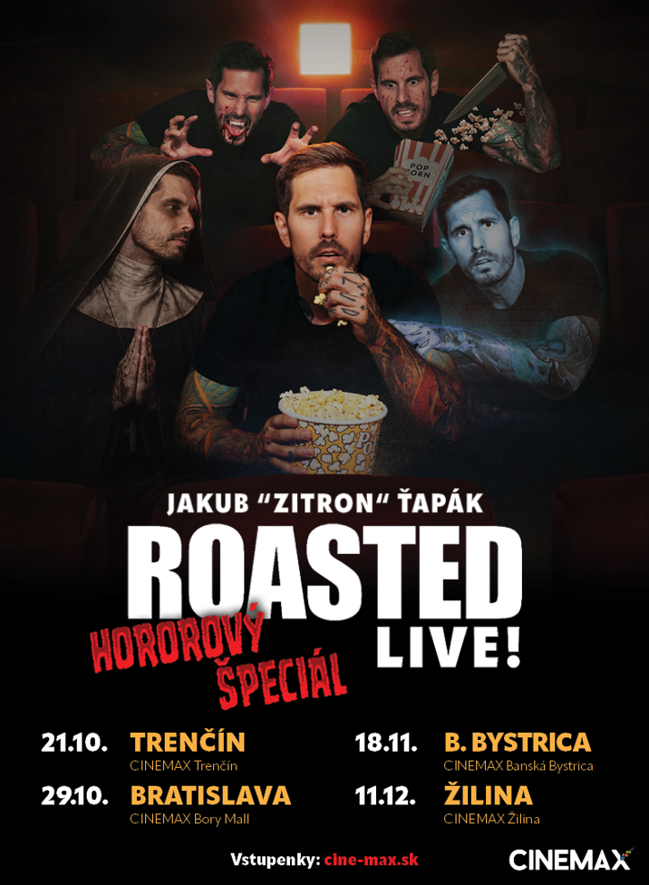 ROASTED LIVE! Hororový špeciál