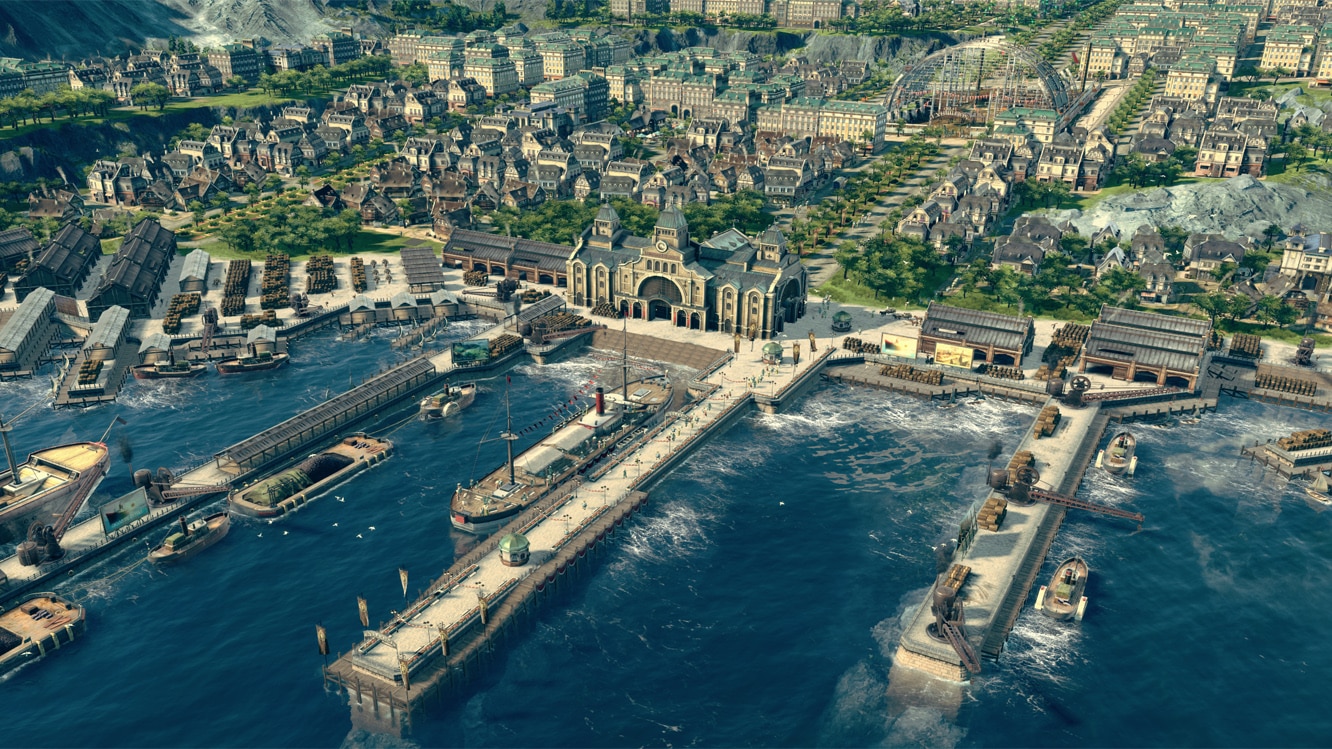 Anno 1800: krásne mesto je bonus, fungujúci reťazec je základ