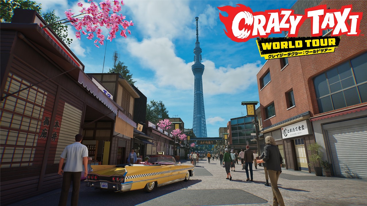 Crazy Taxi: World Tour ukázalo Japonsko. Nová hra rozširuje arkádové jazdenie na päť miest