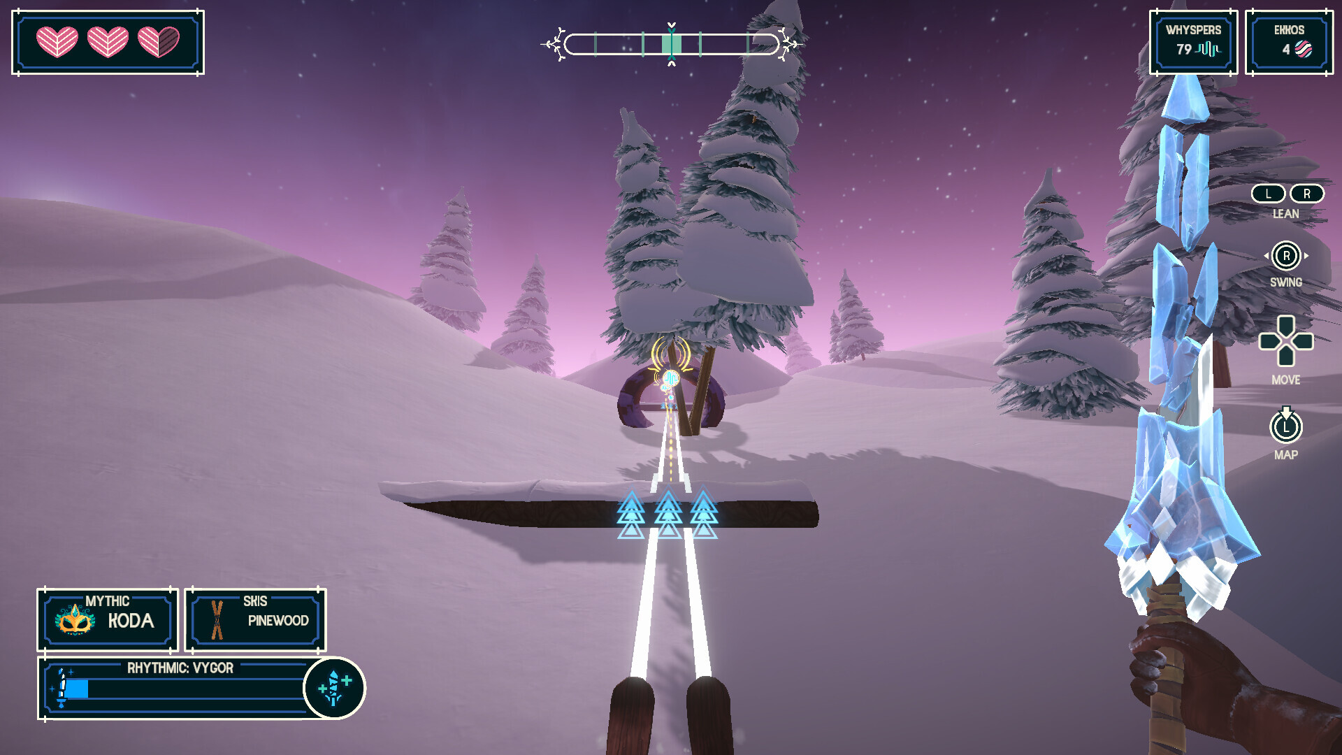 Fresh Tracks vyjde 10. septembra. Lyžovanie spája s rytmom a roguelite progresom