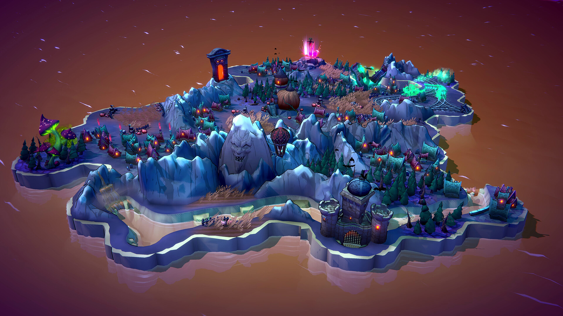 Fangtopia vyjde 26. októbra. Cozy puzzle hra stavia strašidelné kráľovstvo