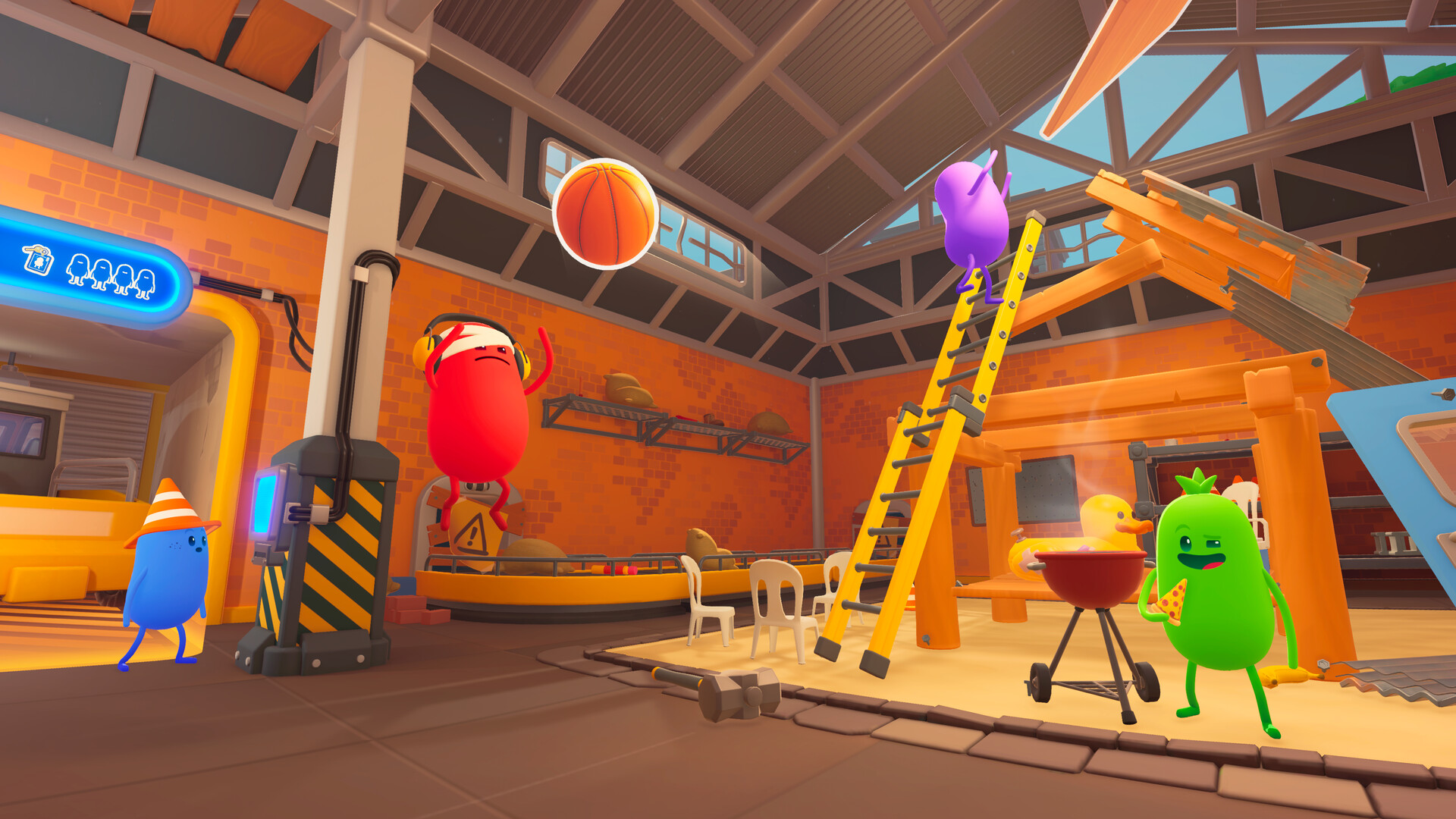 Dumb Ways to Build vyjde 10. septembra. Co-op stavenisko počíta s katastrofami