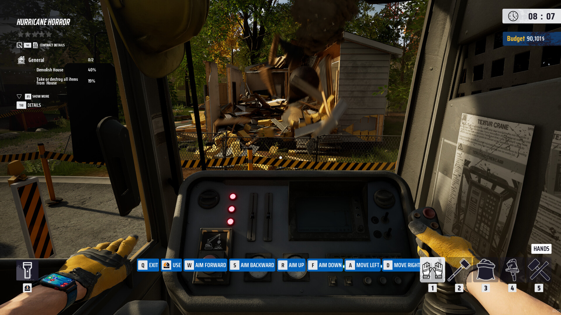 Deconstruction Simulator
