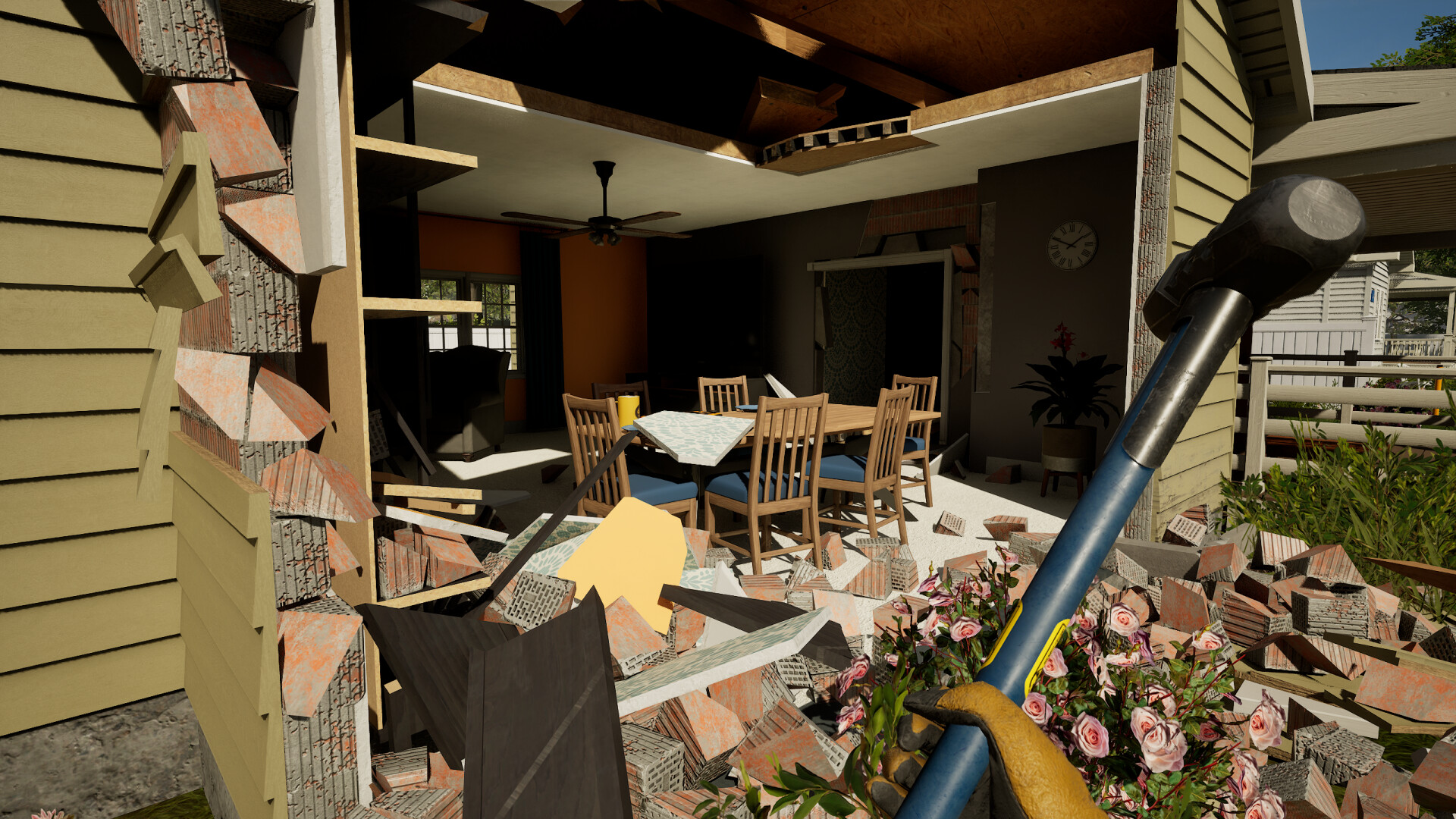Deconstruction Simulator vyjde 10. septembra. Demolícia má aj ekonomiku recyklácie
