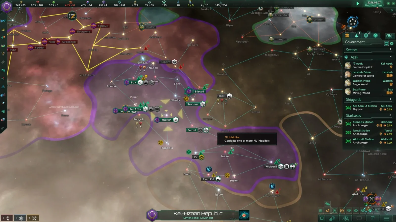 Stellaris: impérium sa láme na ekonomike dávno pred veľkou vojnou