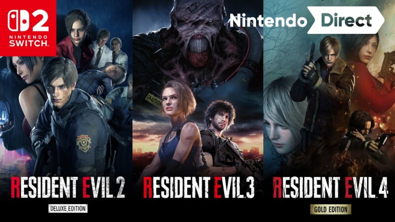 Resident Evil 2, 3 a 4 prichádzajú na Switch 2 naraz. Toto je správny spôsob, ako dobehnúť sériu